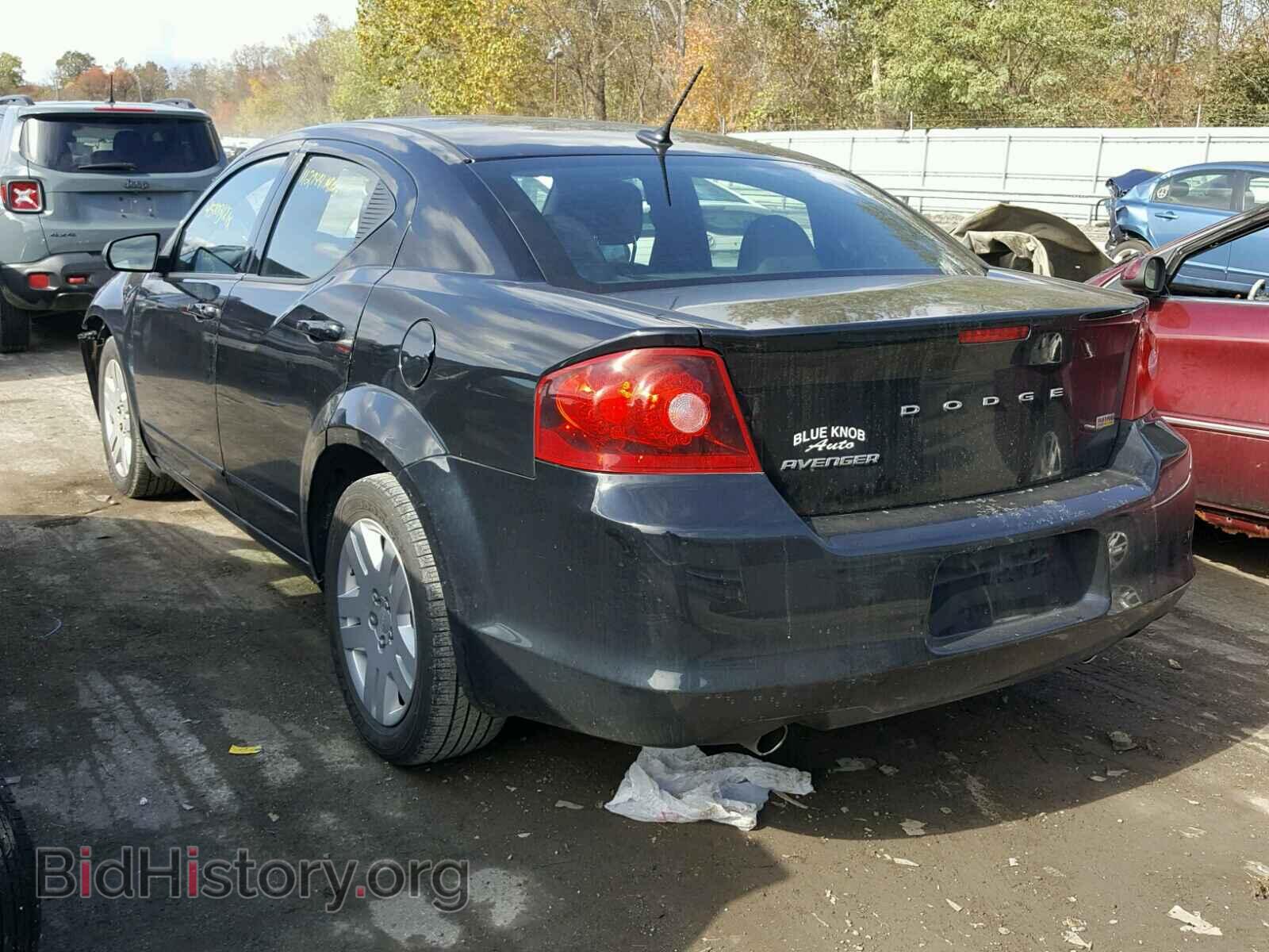2012 DODGE AVENGER - VIN: 1C3CDZAG4CN258843 - Фото 3