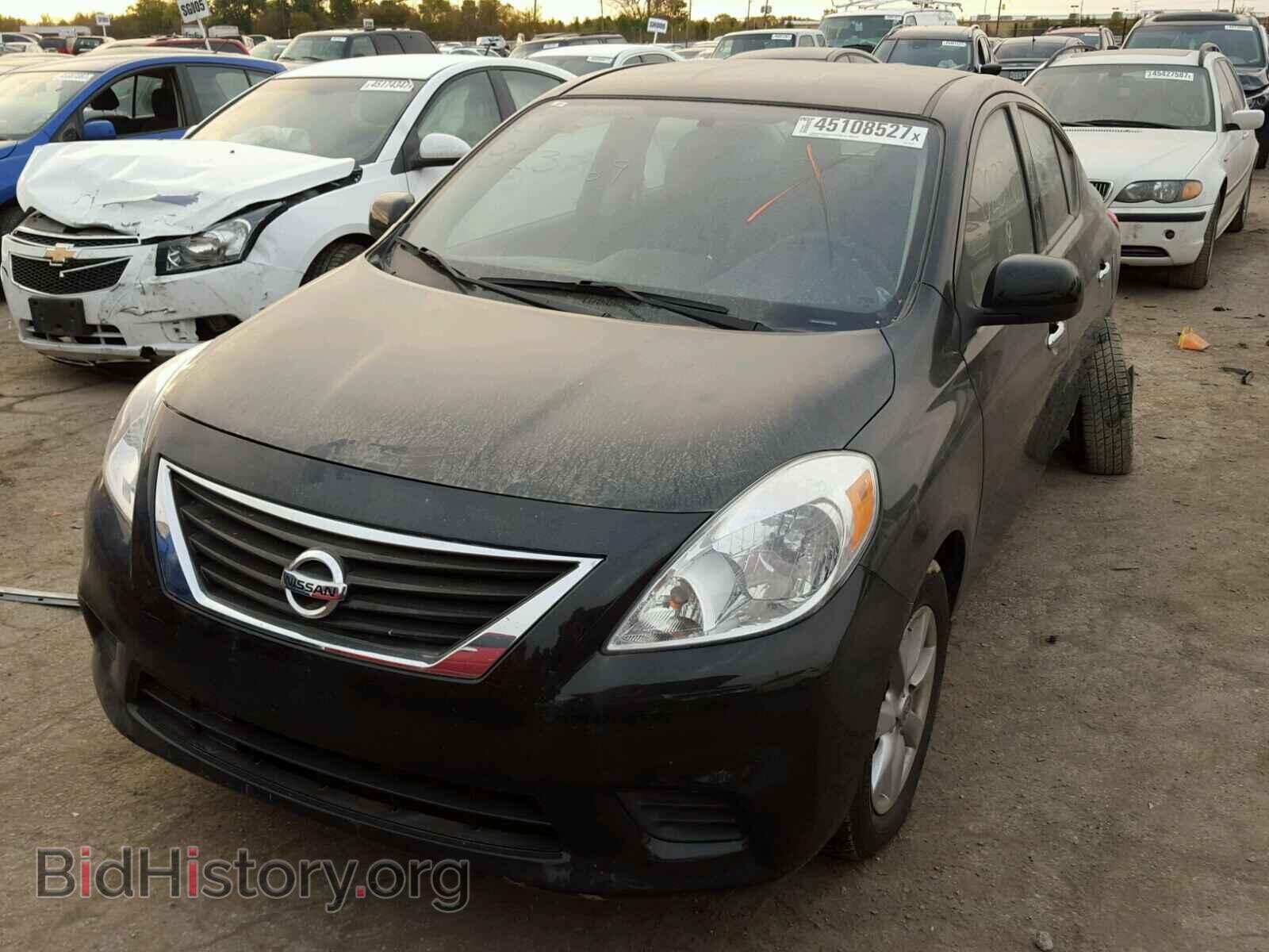 2014 NISSAN VERSA - VIN: 3N1CN7AP2EL823769 - Фото 2