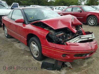 1995 Saturn SC1/SC2 SC2, красный — VIN 1G8ZH1279SZ201968, Copart