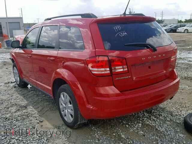2017 DODGE JOURNEY SE - VIN: 3C4PDCAB8HT551764 - Фото 3