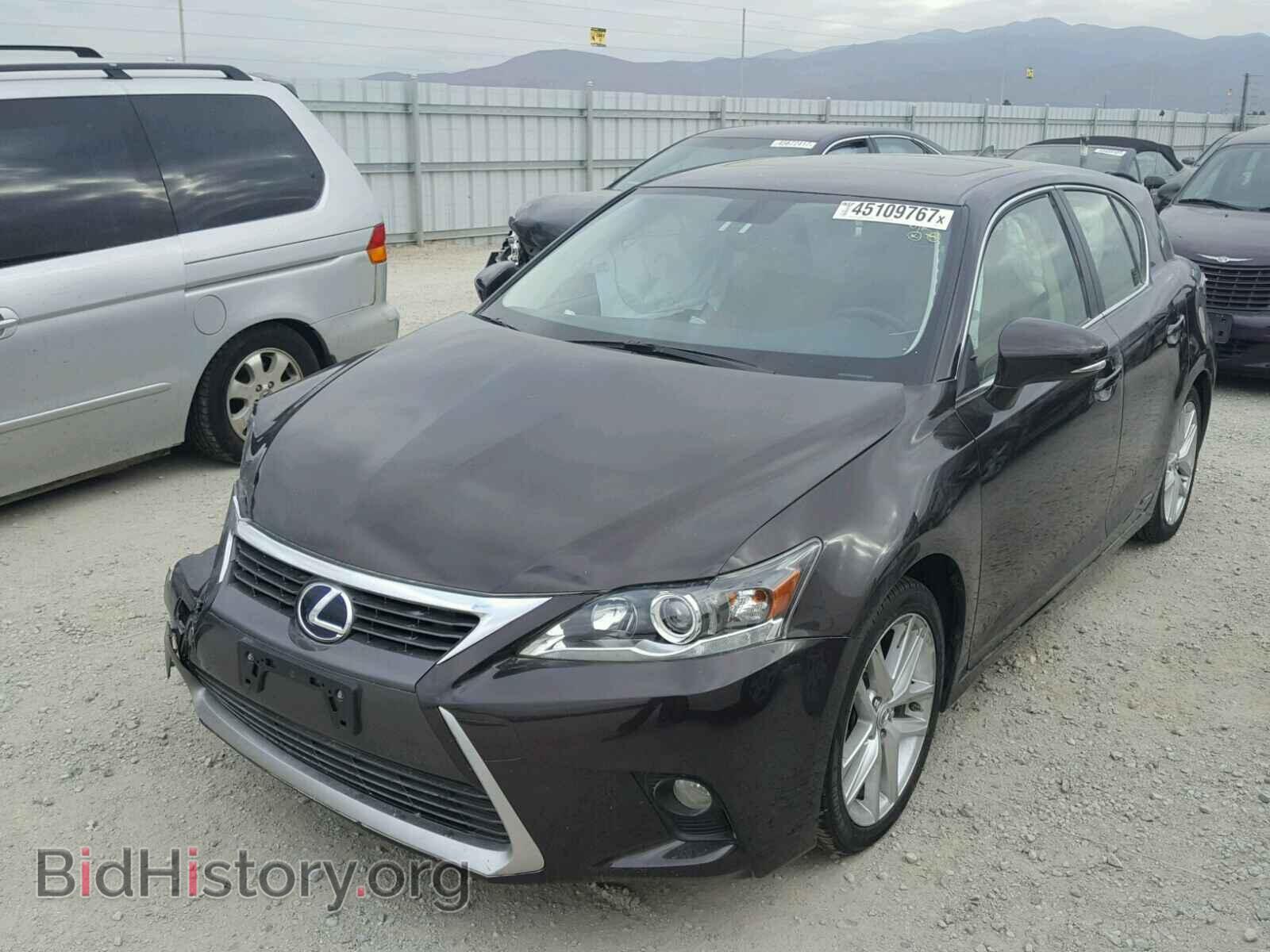 2015 LEXUS CT 200 - VIN: JTHKD5BH2F2223472 - Фото 2