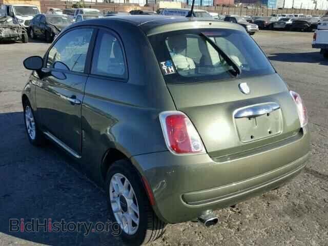 2012 FIAT 500 - VIN: 3C3CFFAR5CT206082 - Фото 3