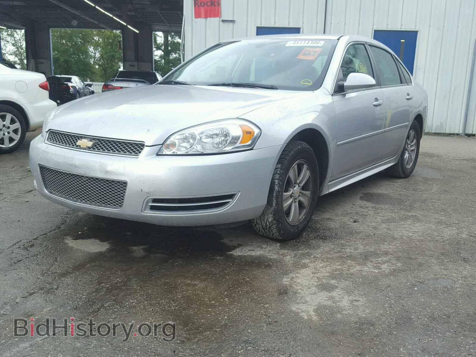 2012 CHEVROLET IMPALA - VIN: 2G1WF5E3XC1292461 - Фото 2