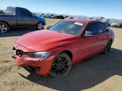 2014 BMW 3 SERIES XI SULEV, red — VIN WBA3B5C52EP652173, Copart