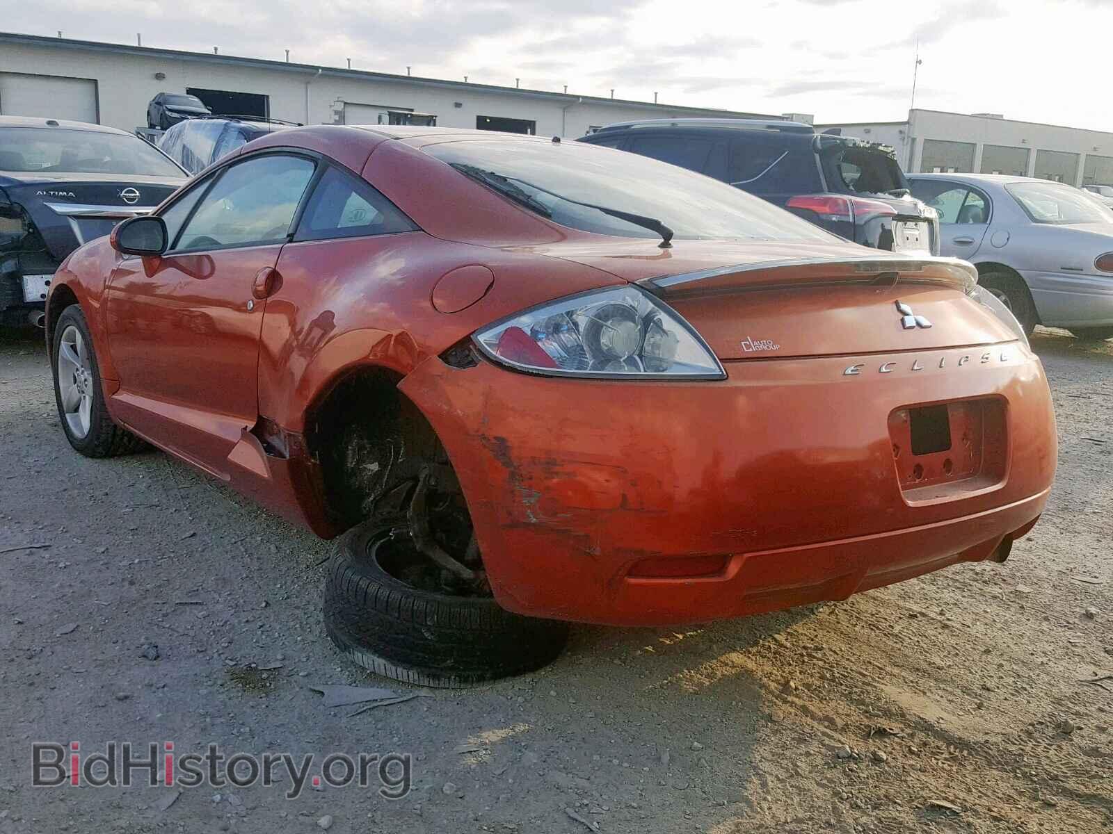 2007 MITSUBISHI ECLIPSE - VIN: 4A3AK24F77E013749 - Фото 3