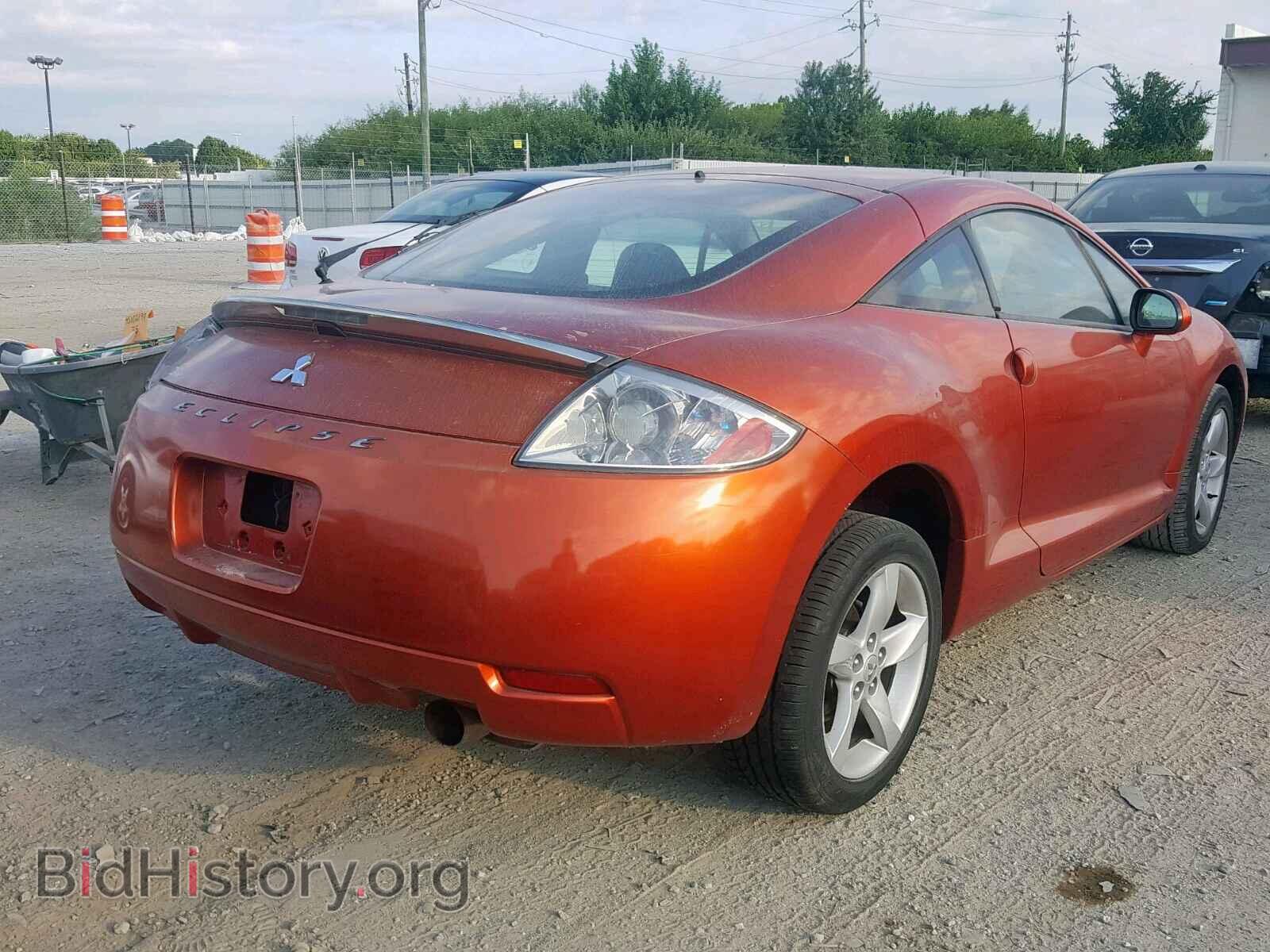 2007 MITSUBISHI ECLIPSE - VIN: 4A3AK24F77E013749 - Фото 4
