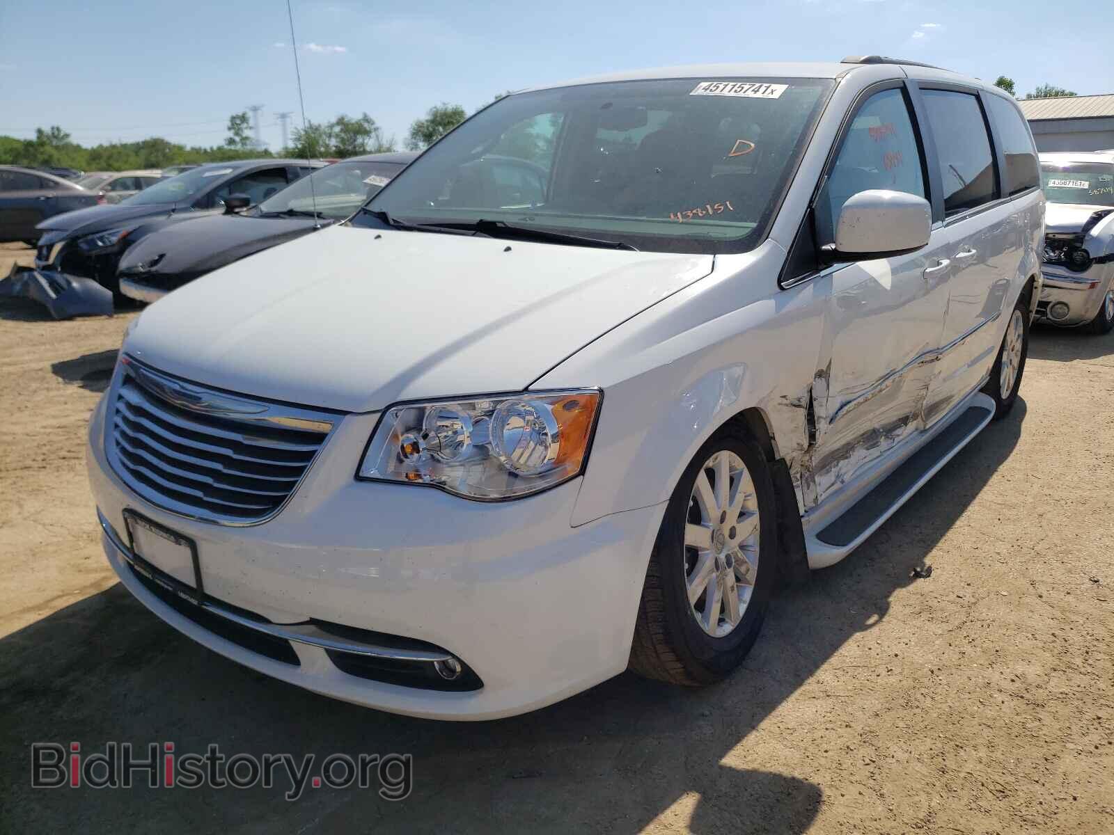 2014 CHRYSLER MINIVAN - VIN: 2C4RC1BG1ER438151 - Фото 2
