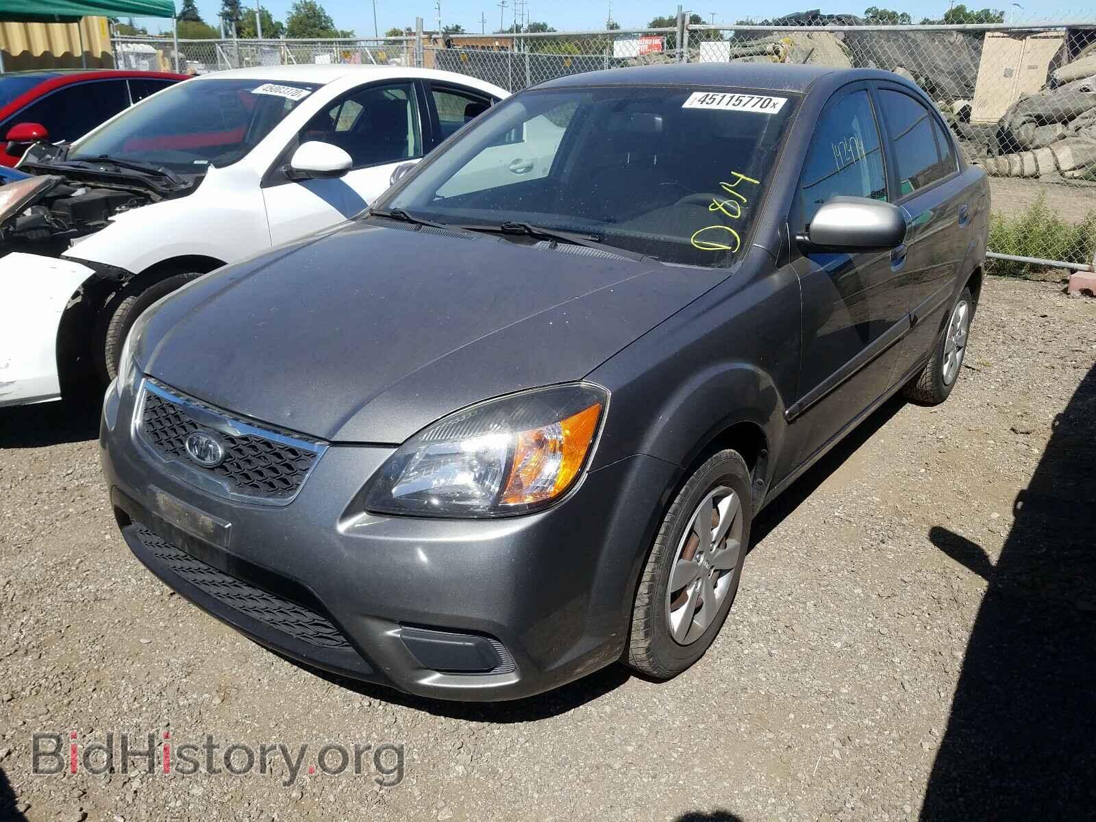 2011 KIA RIO BASE - VIN: KNADH4A34B6858885 - Photo 2