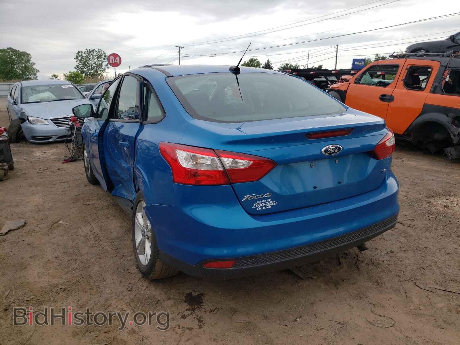 2013 FORD FOCUS - VIN: 1FADP3F22DL100697 - Фото 3