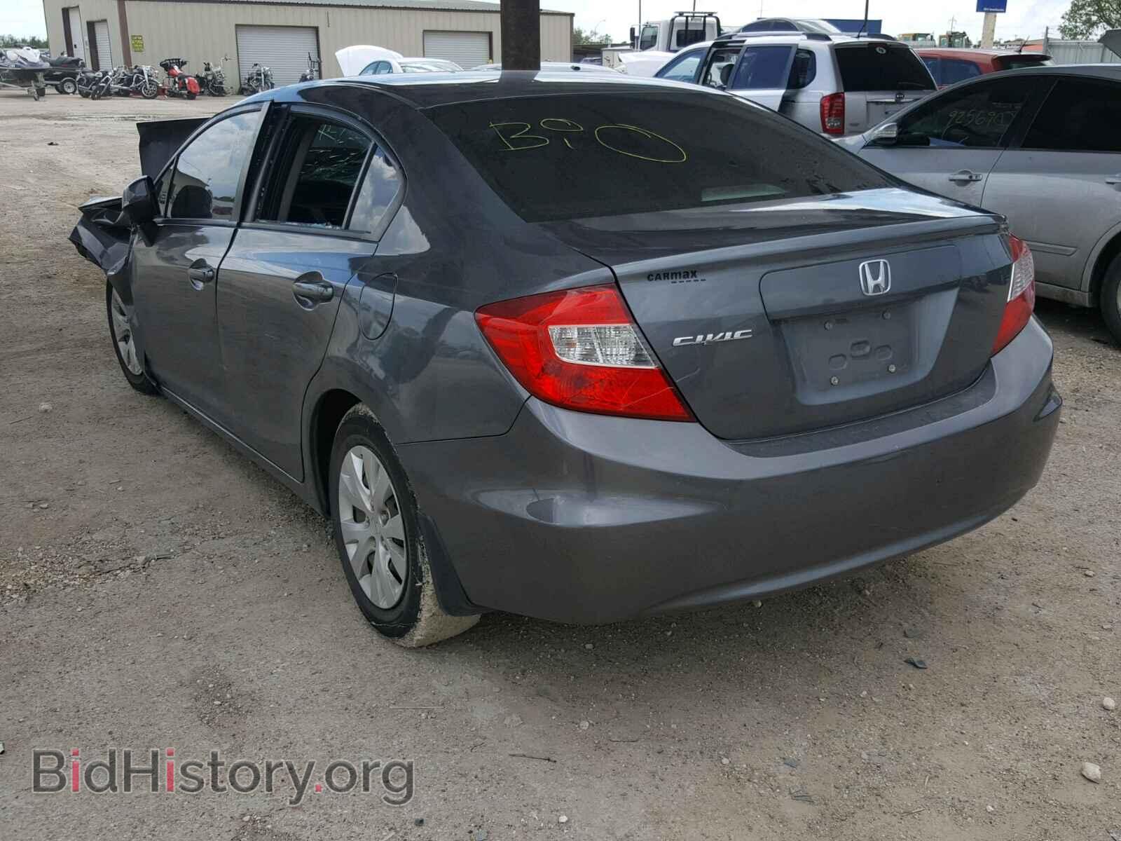 2012 HONDA CIVIC LX - VIN: 19XFB2F52CE089617 - Фото 3