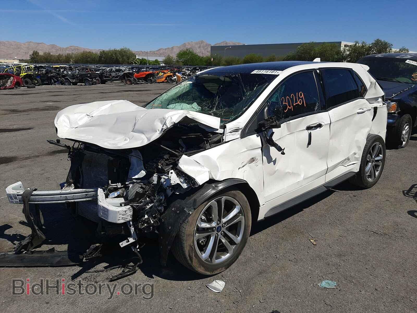 2017 FORD EDGE - VIN: 2FMPK4AP4HBB43809 - Фото 2