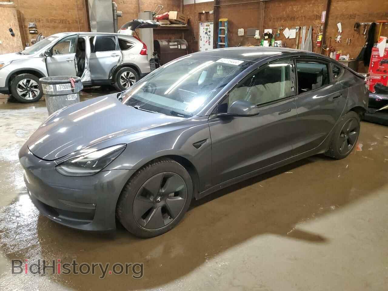 Photo 5YJ3E1EB4MF923846 - TESLA MODEL 3 2021