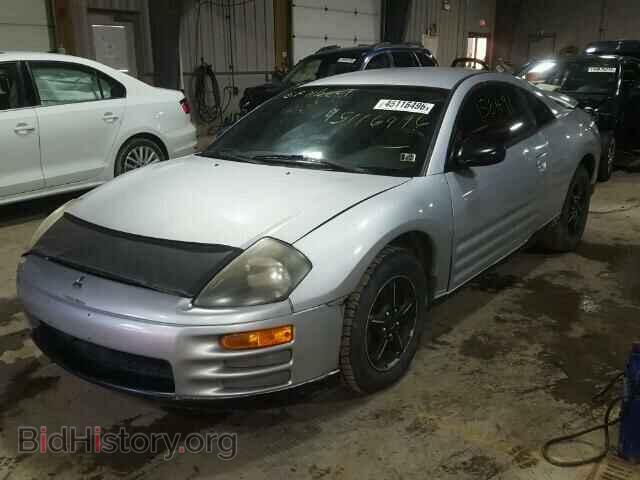 2002 MITSUBISHI ECLIPSE - VIN: 4A3AC34G12E021365 - Фото 2