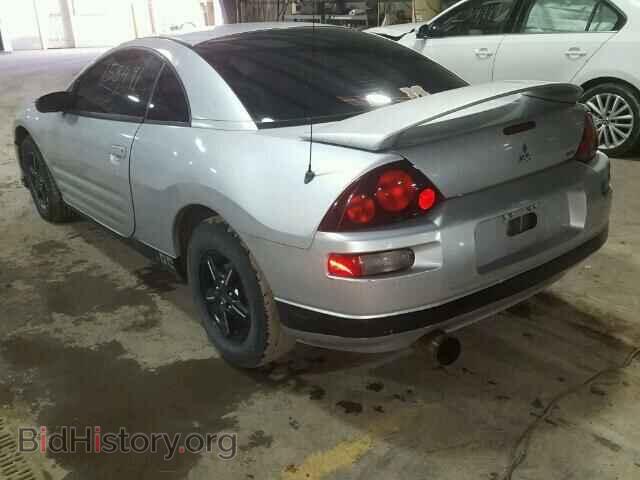 2002 MITSUBISHI ECLIPSE - VIN: 4A3AC34G12E021365 - Фото 3