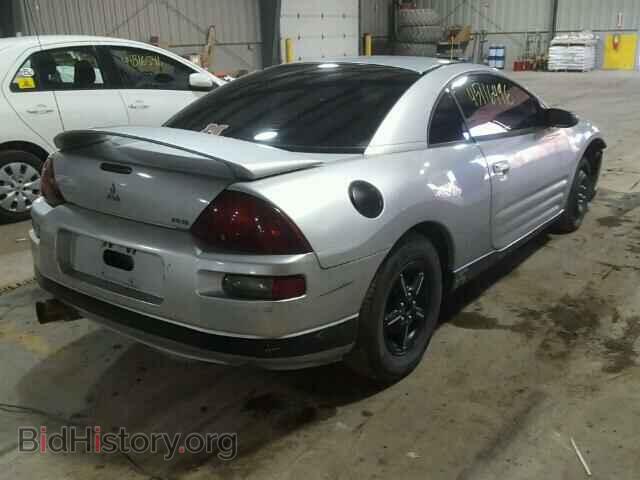 2002 MITSUBISHI ECLIPSE - VIN: 4A3AC34G12E021365 - Фото 4