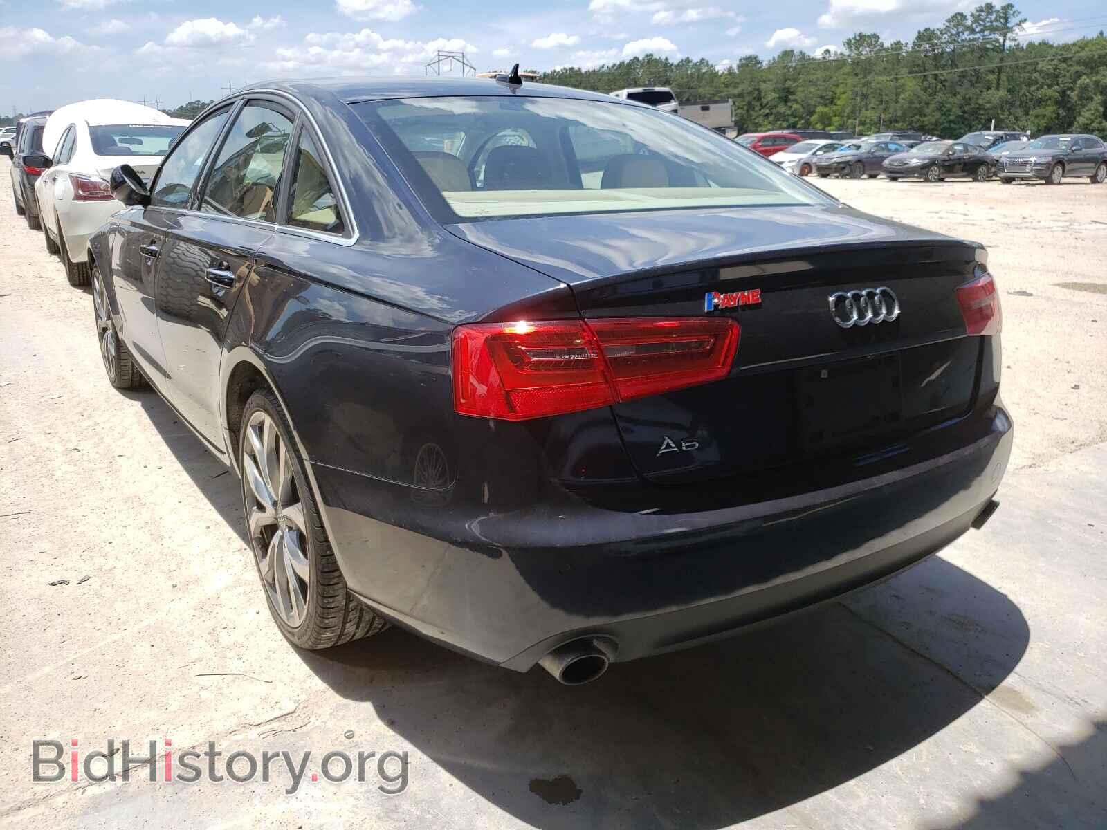 2013 AUDI A6 - VIN: WAUDFAFC9DN147558 - Фото 3