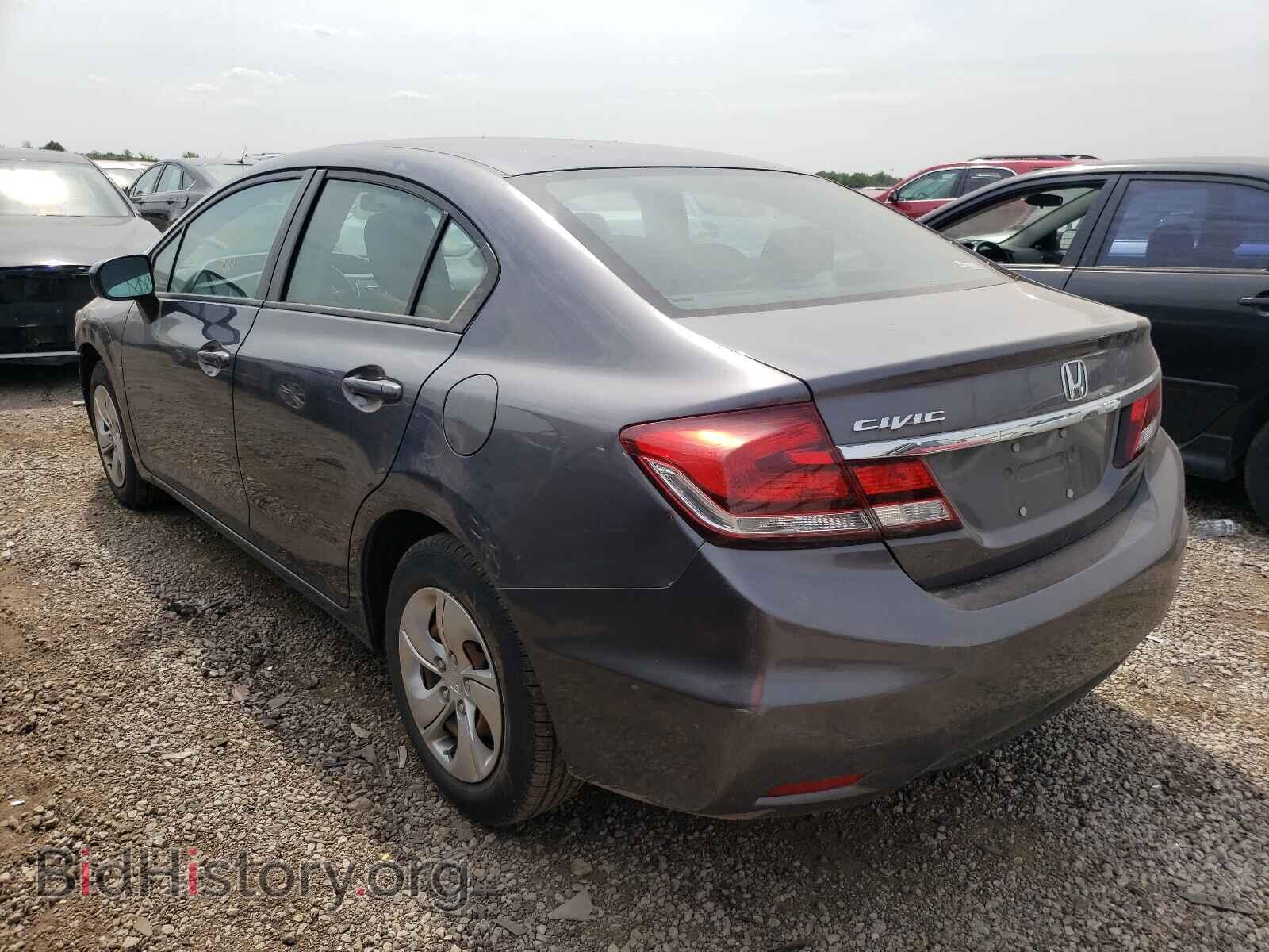 2015 HONDA CIVIC - VIN: 2HGFB2F55FH505055 - Фото 3