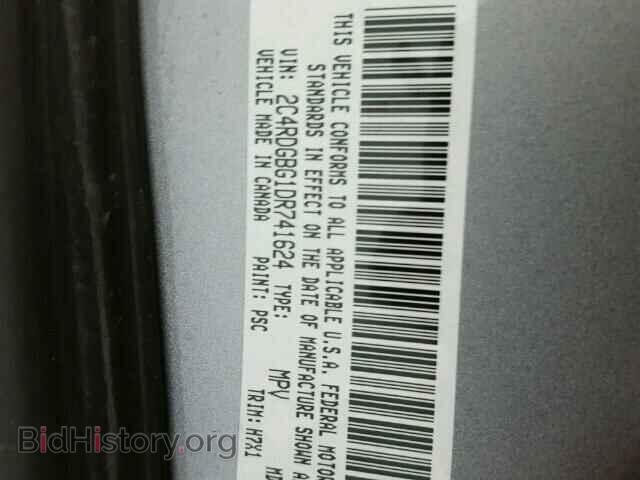 2013 DODGE CARAVAN - VIN: 2C4RDGBG1DR741624 - Фото 10