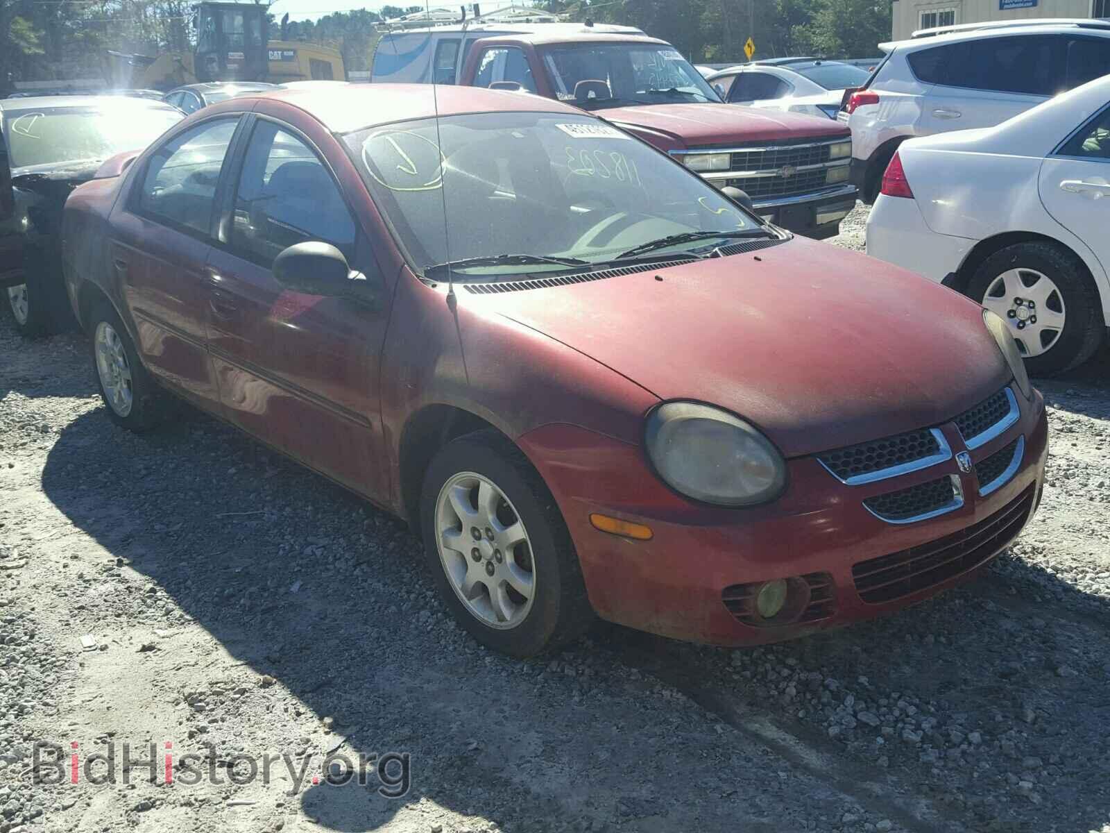 Фотография 1B3ES56C23D134165 - DODGE NEON 2003