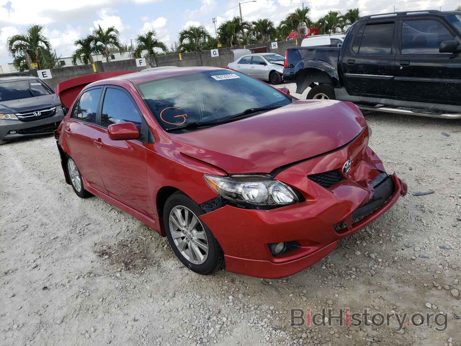 Photo 1NXBU40E29Z119718 - TOYOTA COROLLA 2009