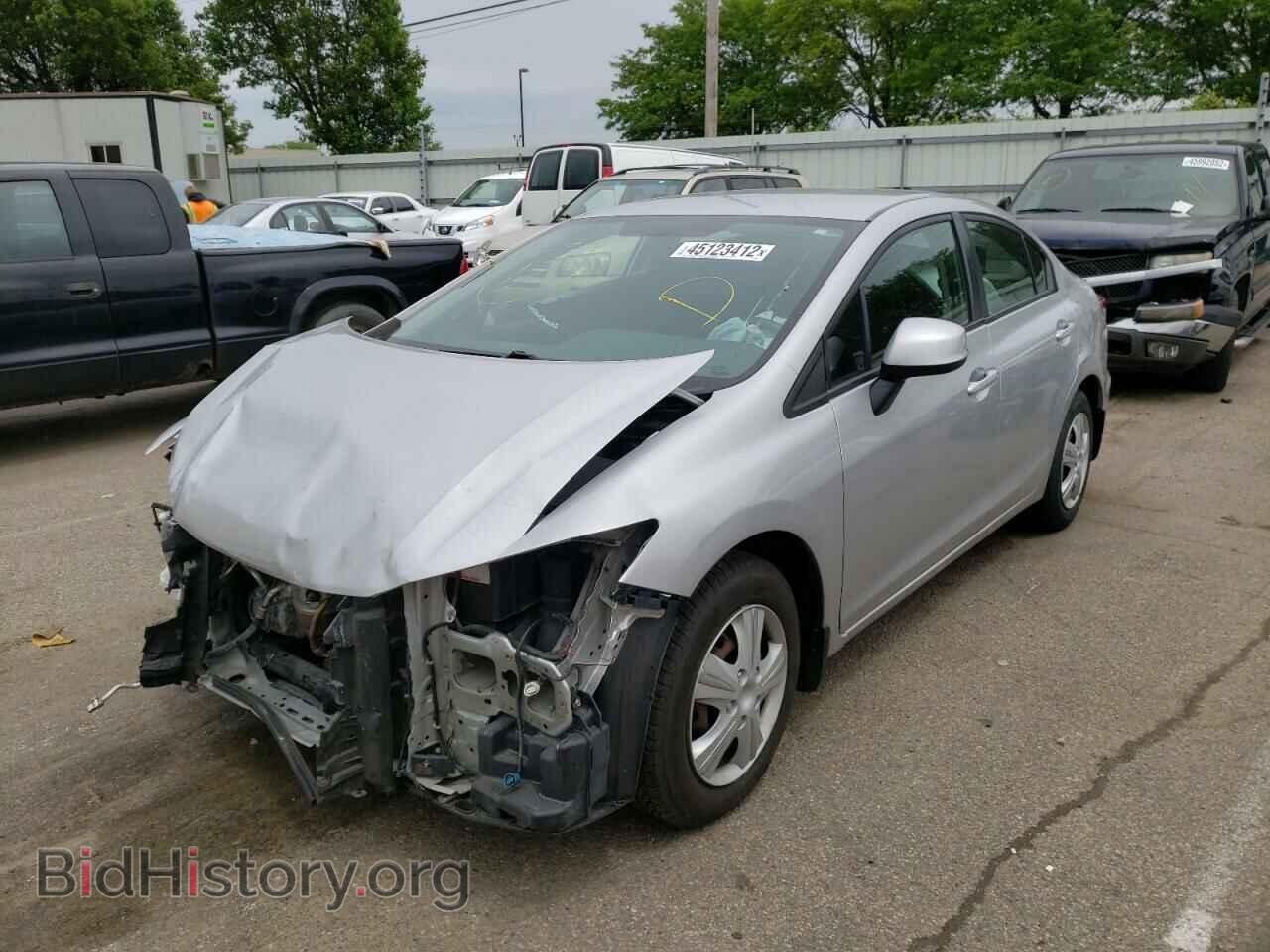 2013 HONDA CIVIC - VIN: 19XFB2F51DE004283 - Photo 2