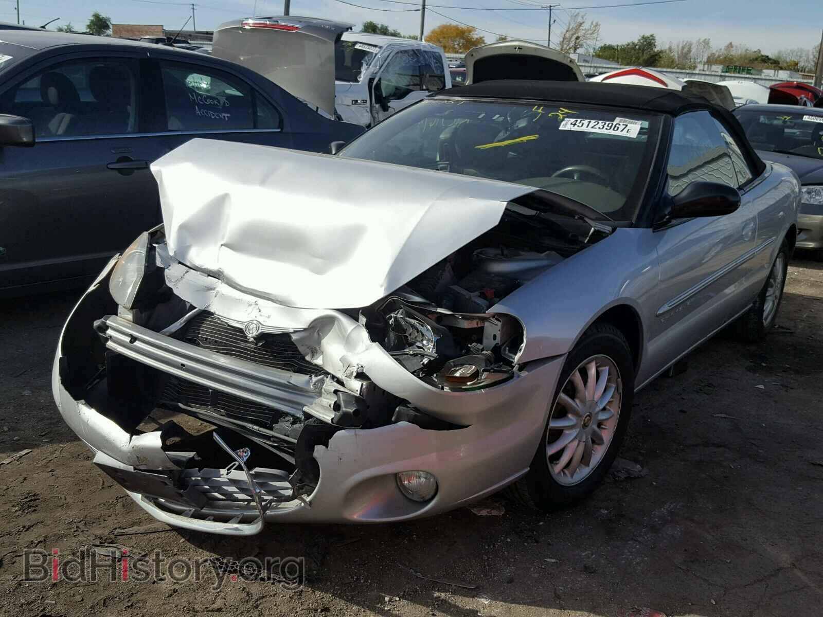 2001 CHRYSLER SEBRING - VIN: 1C3EL55U71N693308 - Фото 2