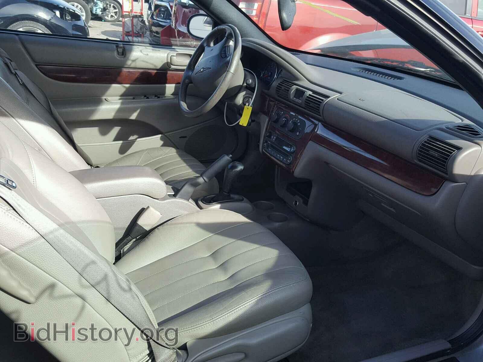 2001 CHRYSLER SEBRING - VIN: 1C3EL55U71N693308 - Фото 5