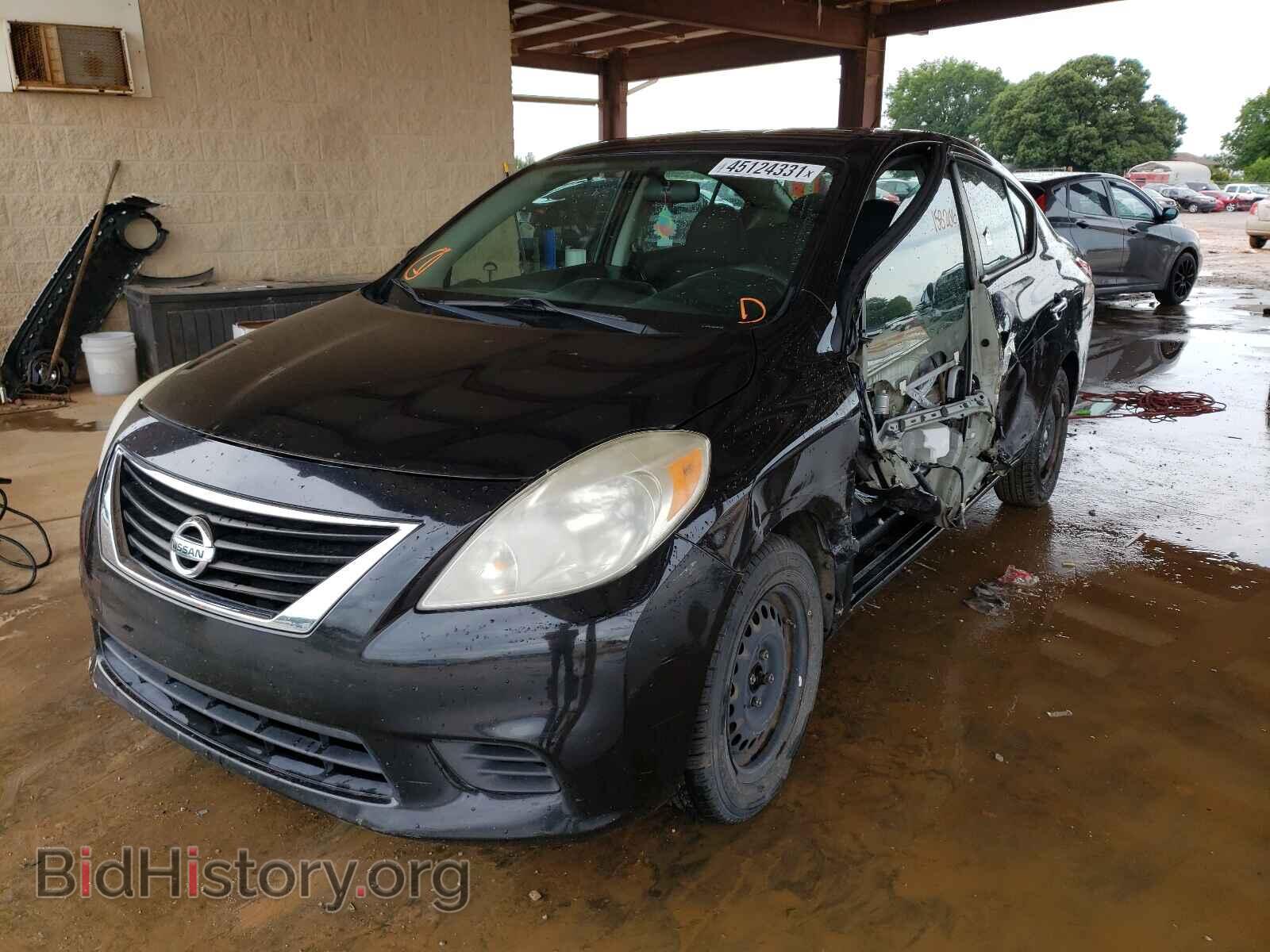 2012 NISSAN VERSA - VIN: 3N1CN7AP1CL807110 - Фото 2