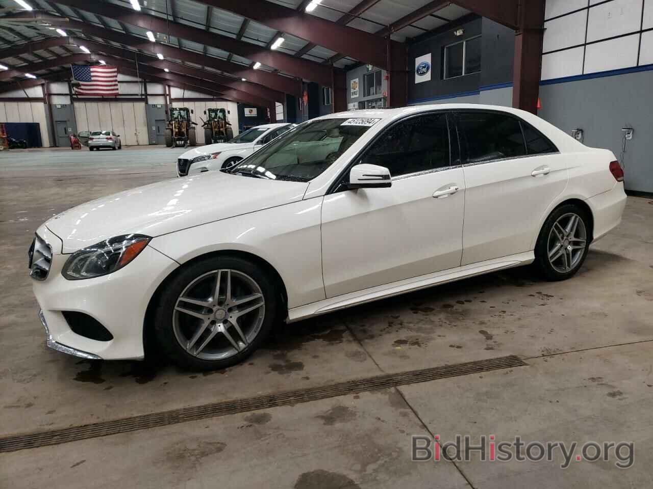 Photo WDDHF8JB5EA782481 - MERCEDES-BENZ E-CLASS 2014