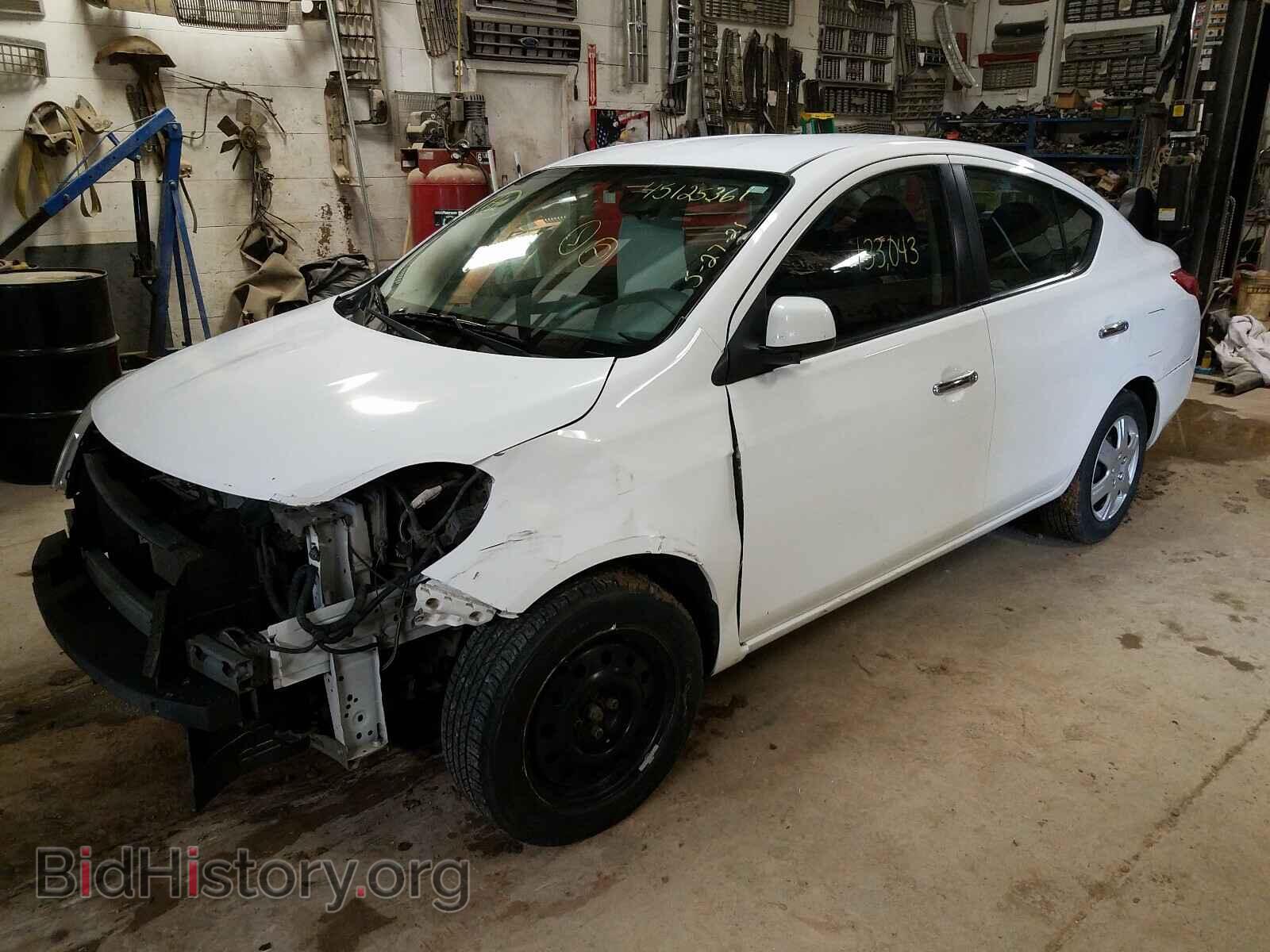 2012 NISSAN VERSA - VIN: 3N1CN7AP7CL908362 - Фото 2