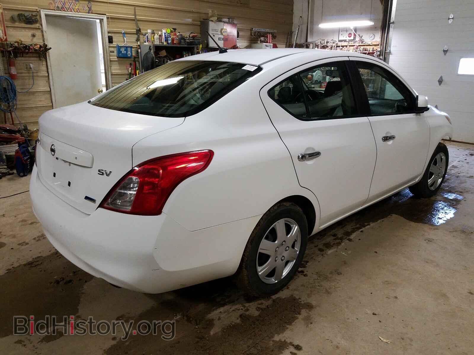 2012 NISSAN VERSA - VIN: 3N1CN7AP7CL908362 - Фото 4