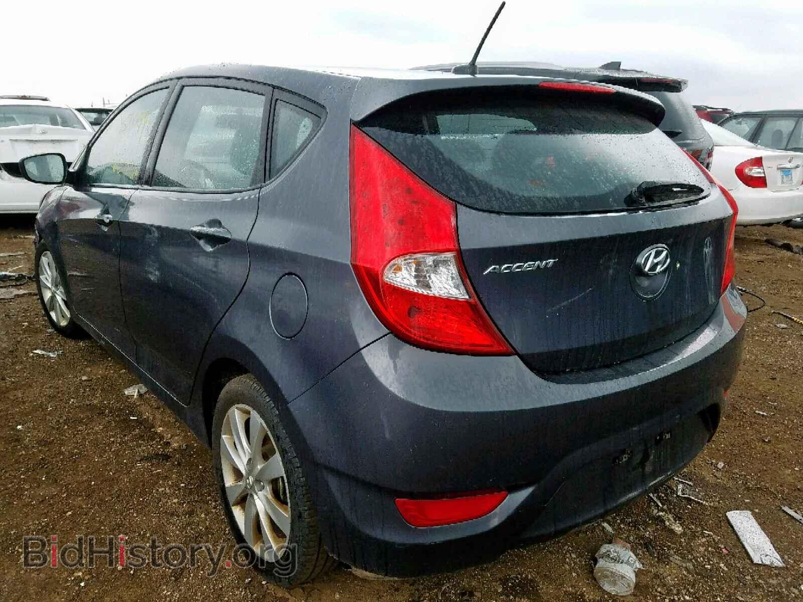 2012 HYUNDAI ACCENT - VIN: KMHCU5AE0CU031380 - Photo 3