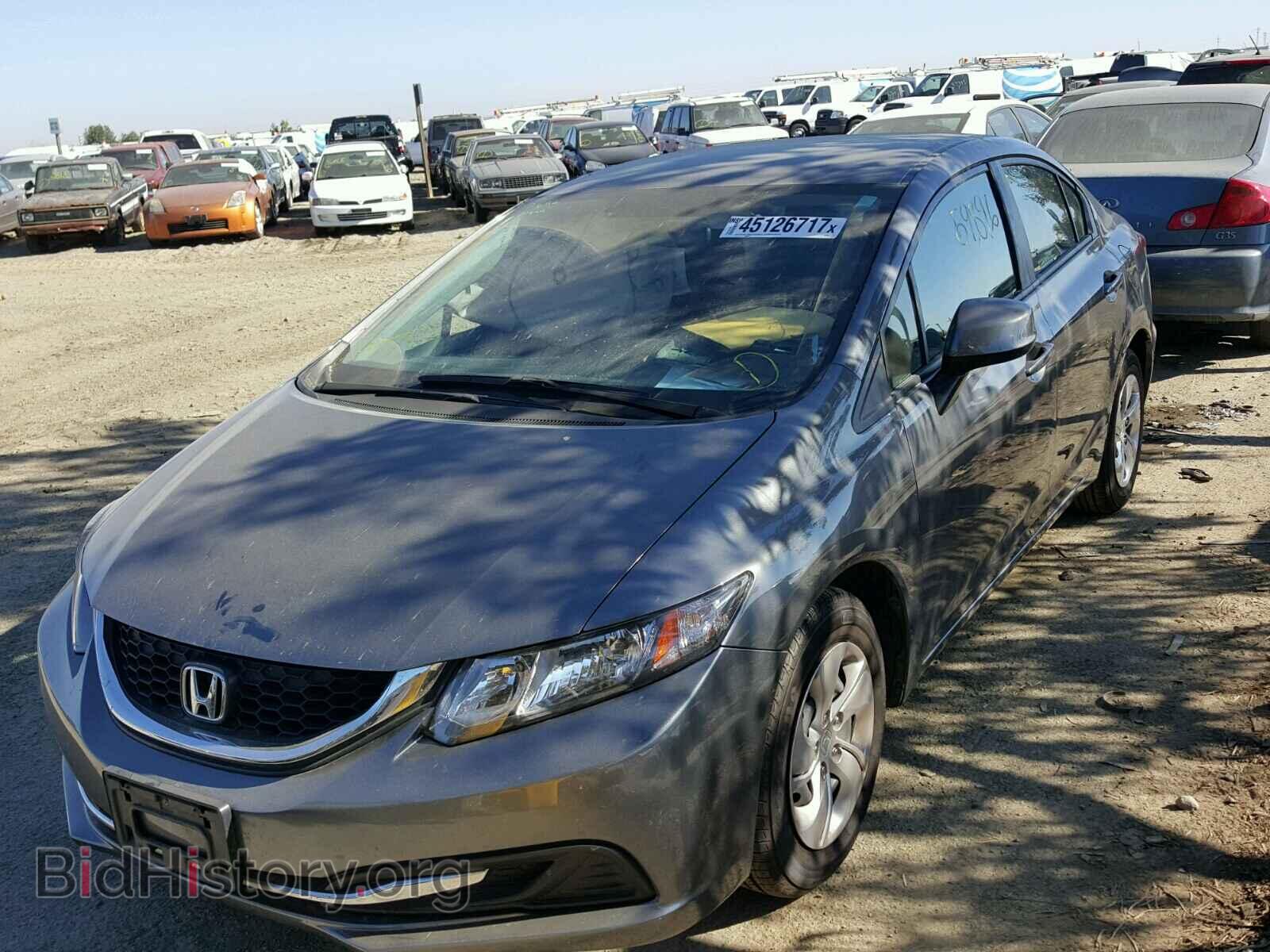 2013 HONDA CIVIC - VIN: 19XFB2F52DE243549 - Фото 2