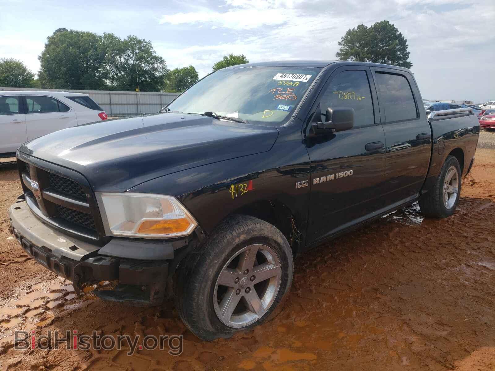 2012 DODGE RAM 1500 - VIN: 1C6RD6KT2CS245968 - Фото 2