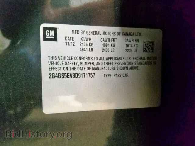 2013 BUICK REGAL - VIN: 2G4GS5EV8D9171757 - Фото 10