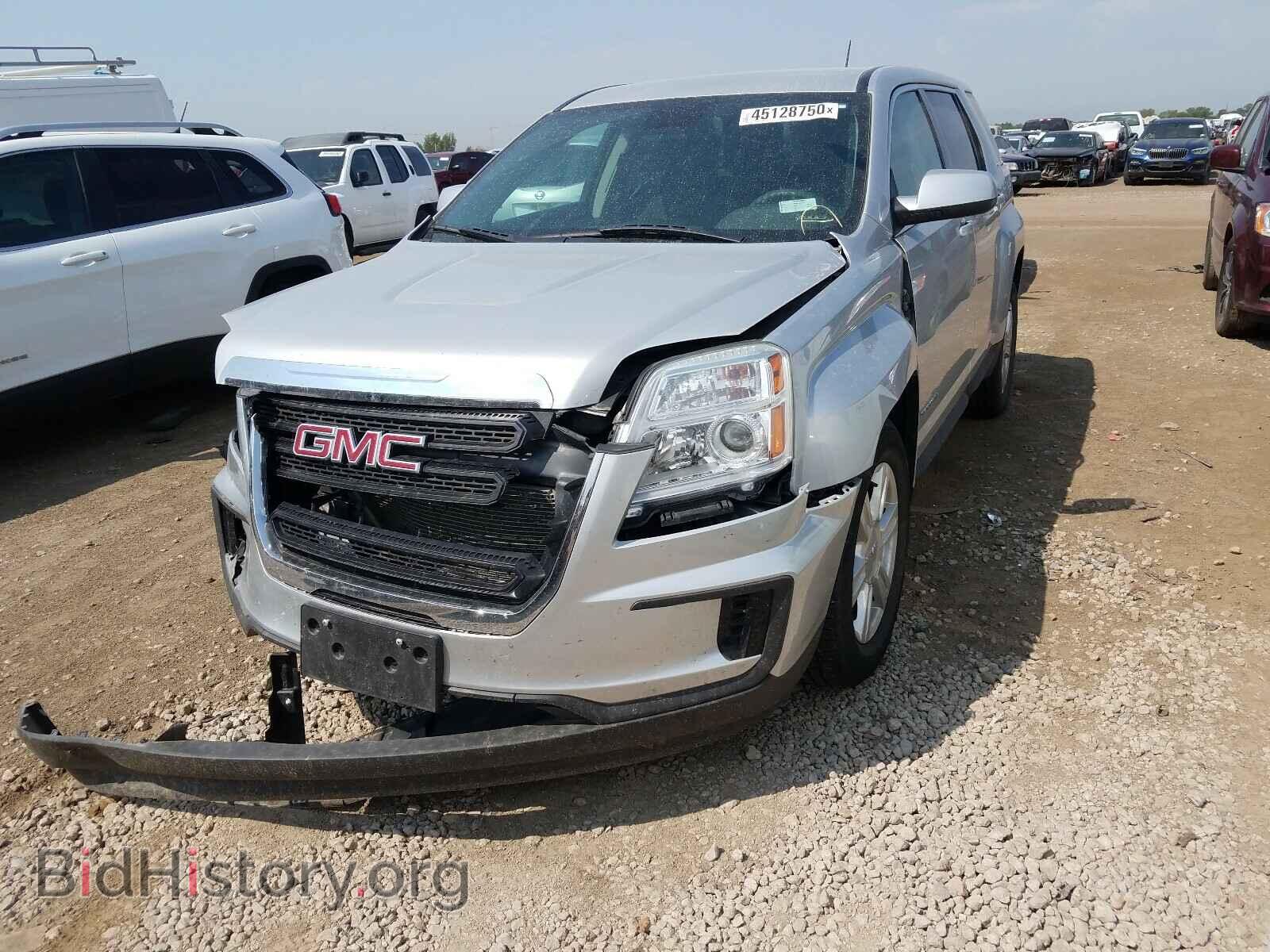 2016 GMC TERRAIN - VIN: 2GKALMEK1G6318471 - Фото 2