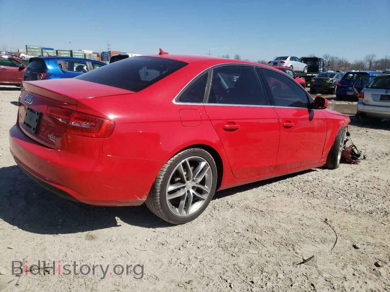 2013 AUDI A4 - VIN: WAUBFAFLXDN044317 - Фото 3