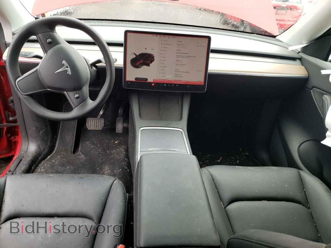 2022 TESLA MODEL Y - VIN: 7SAYGDEEXNF424274 - Фото 8