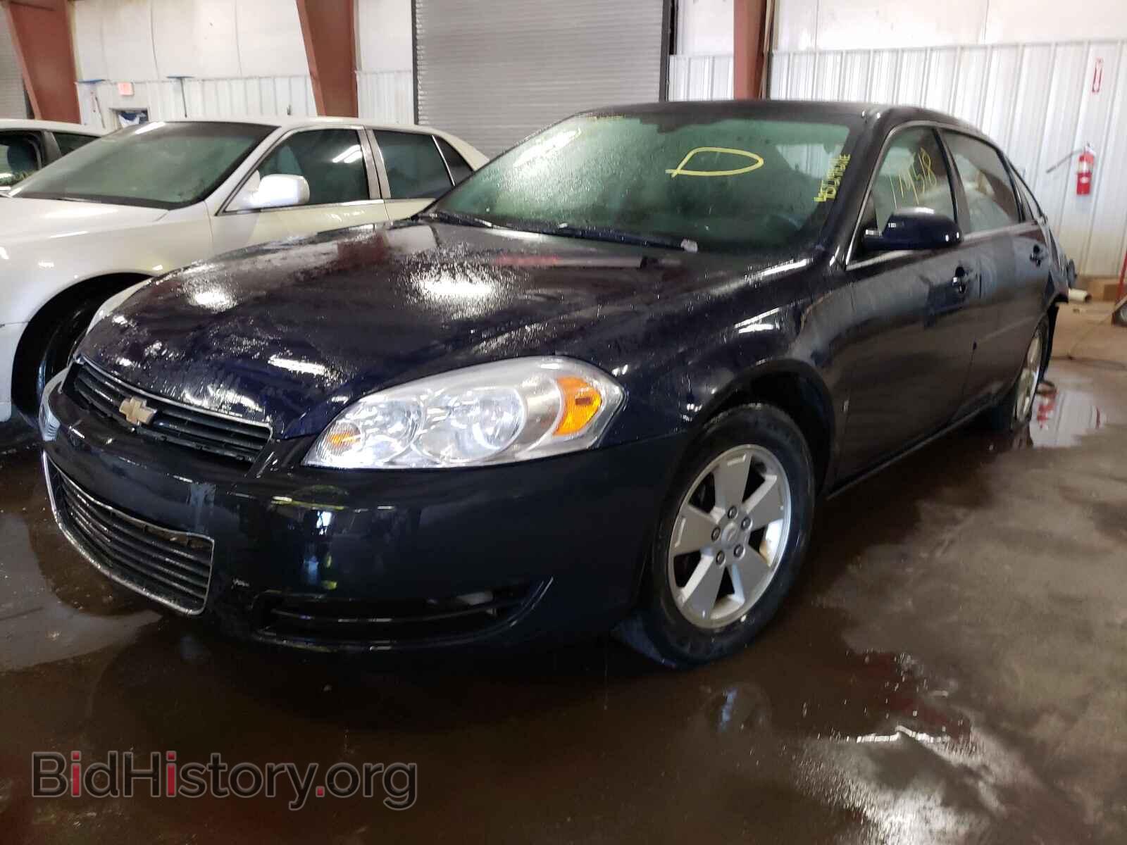 2008 CHEVROLET IMPALA - VIN: 2G1WT58K281240597 - Фото 2