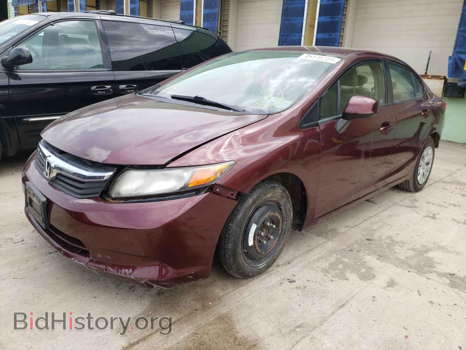 2012 HONDA CIVIC - VIN: JHMFB2F52CS003248 - Фото 2