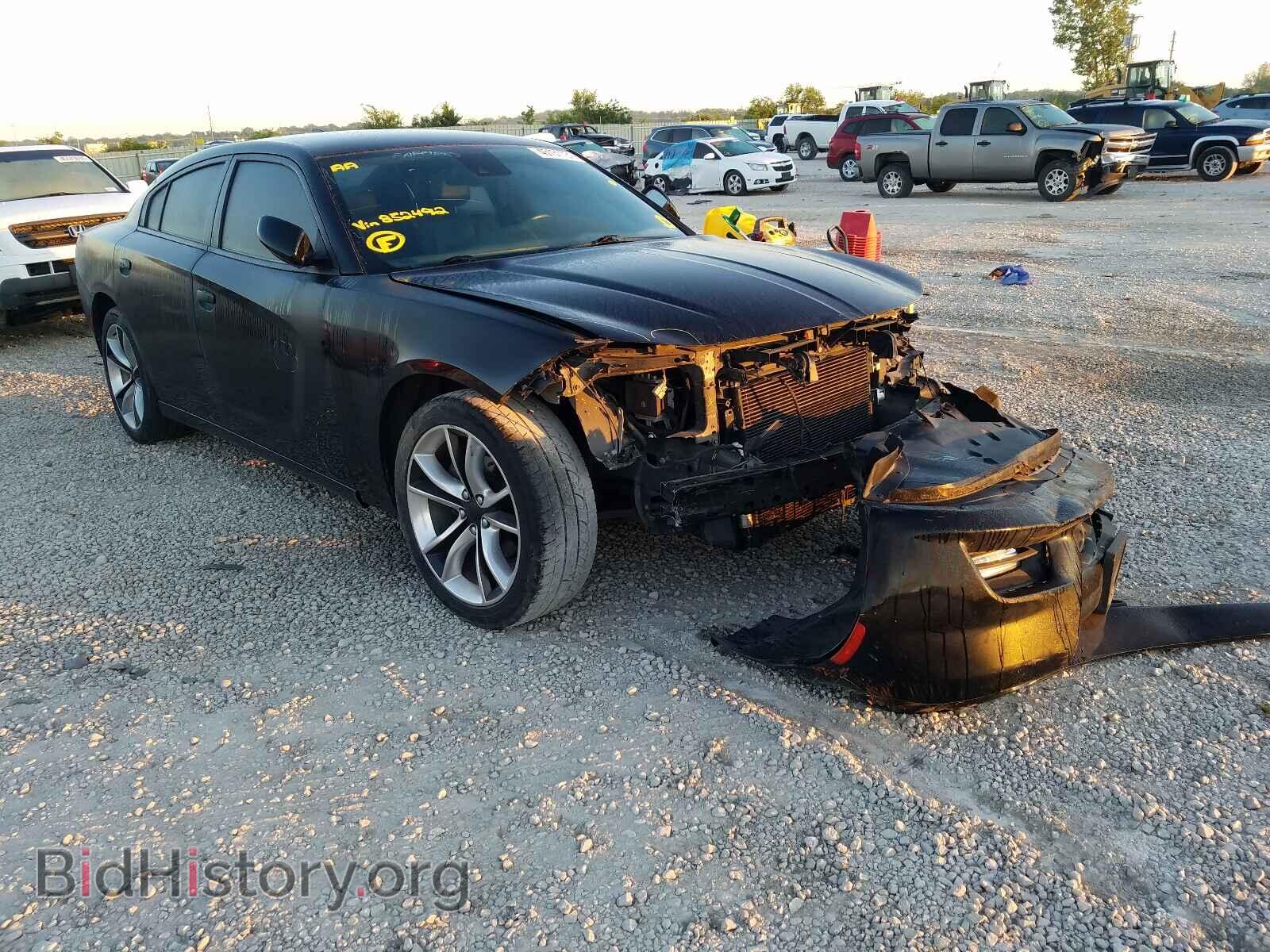 Photo 2C3CDXHG3FH852492 - DODGE CHARGER 2015