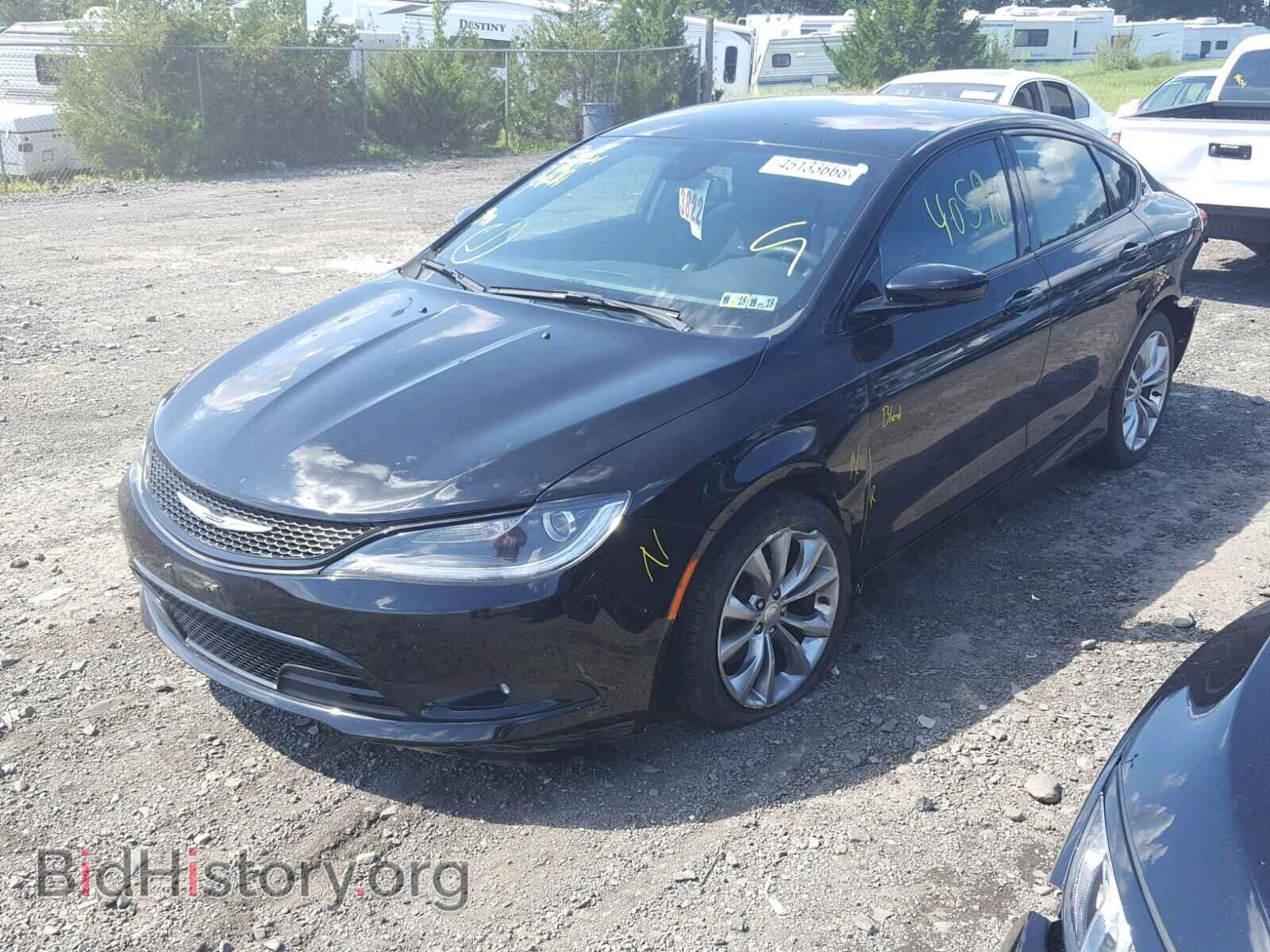 2015 CHRYSLER 200 - VIN: 1C3CCCBB7FN673341 - Фото 2