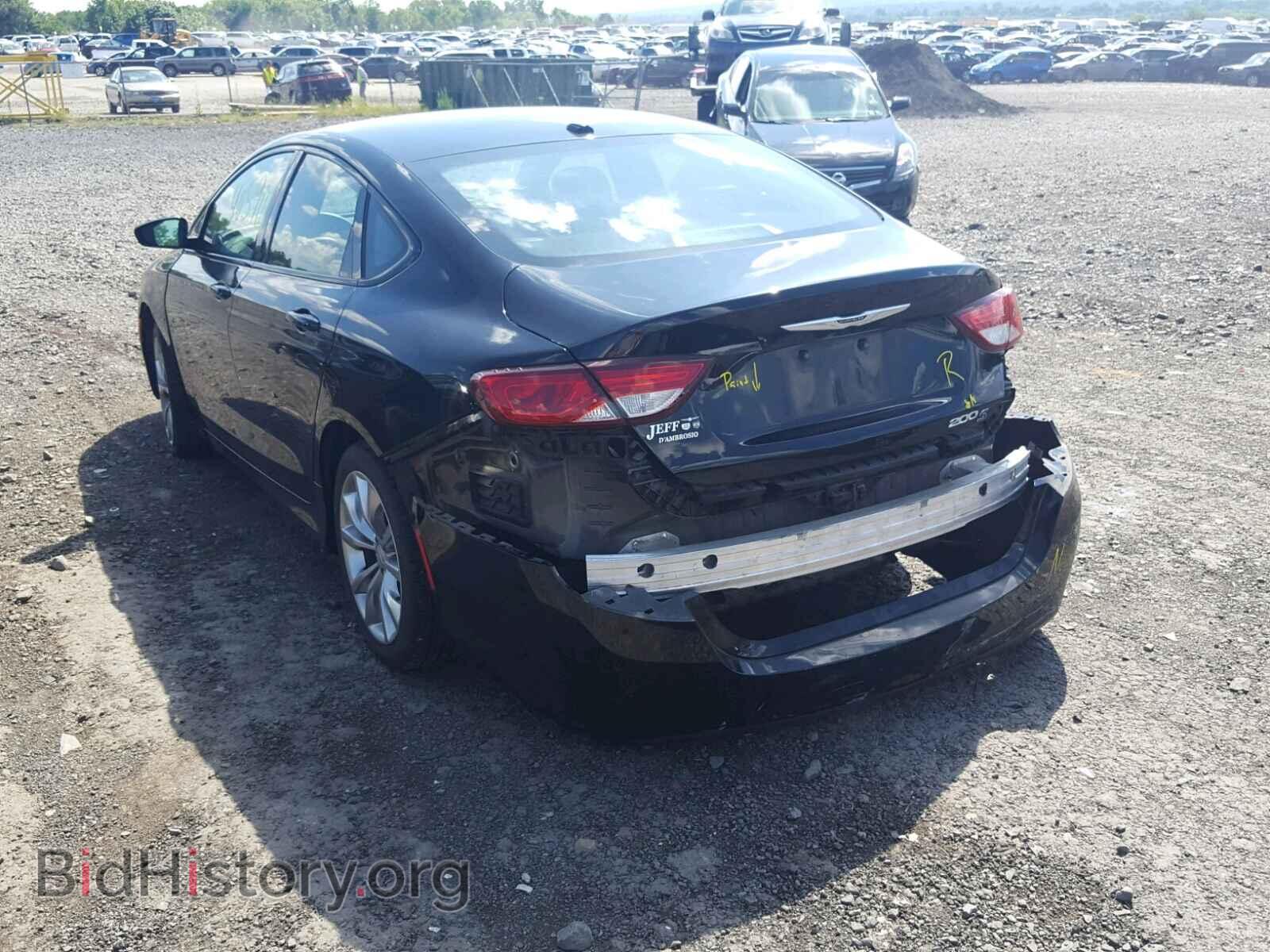 2015 CHRYSLER 200 - VIN: 1C3CCCBB7FN673341 - Фото 3