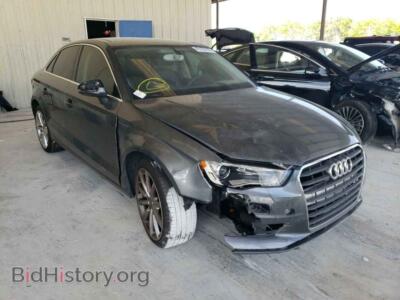 2015 Audi A3 A3 Premium, темно-серый — VIN WAUCCGFF2F1040198, Copart