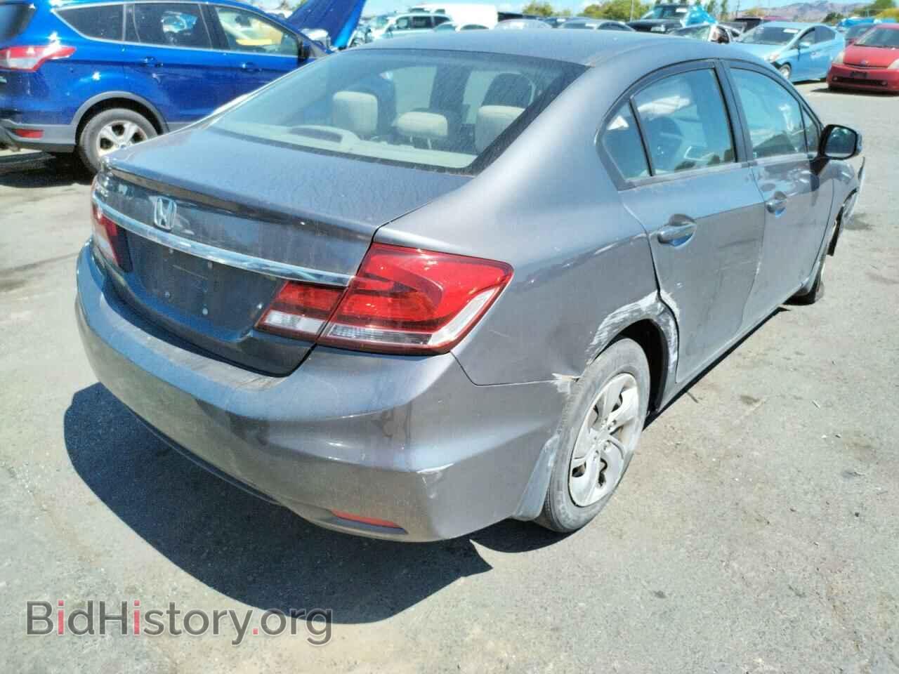 2013 HONDA CIVIC - VIN: 19XFB2E59DE064507 - Фото 4