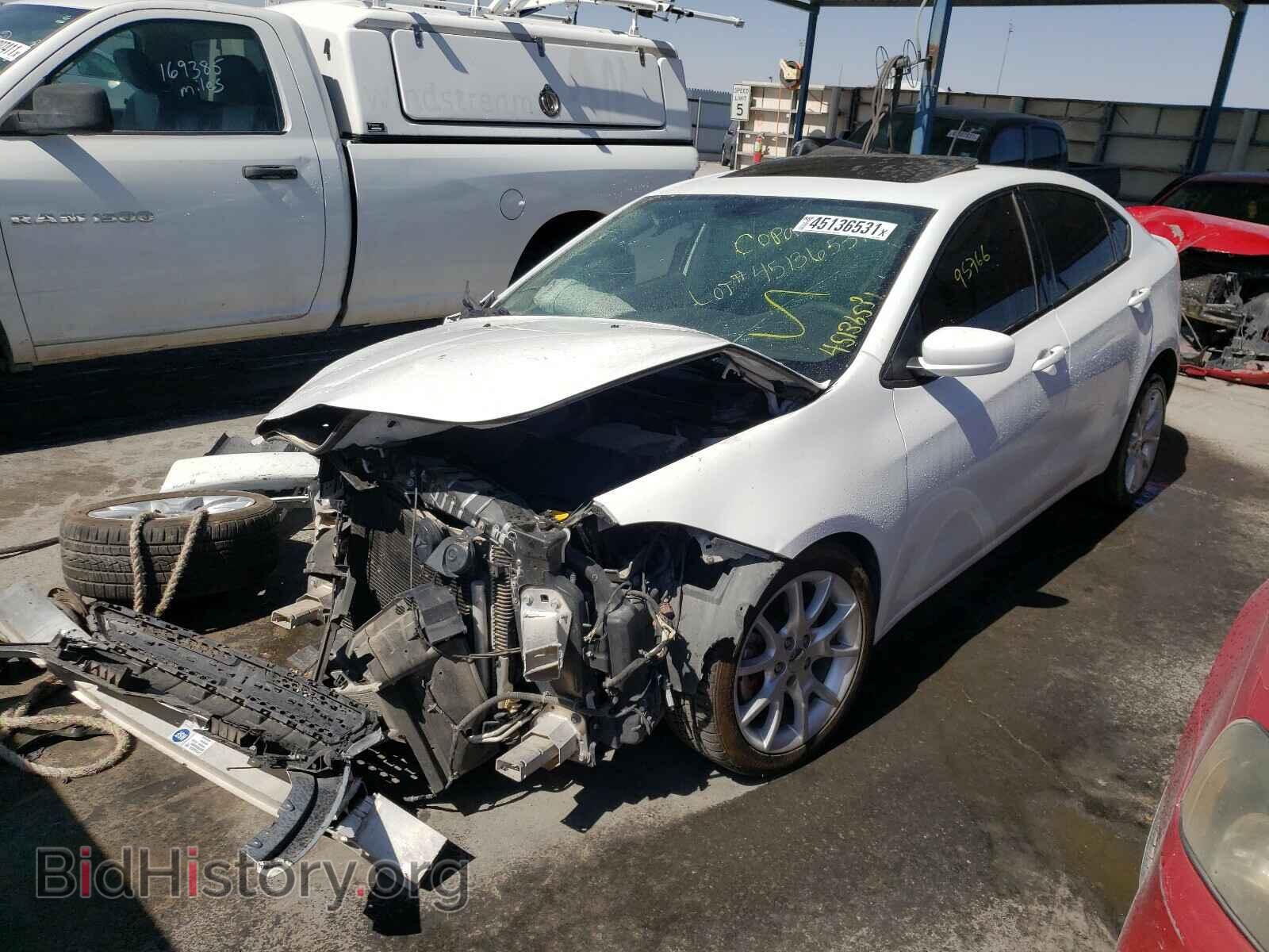 2014 DODGE DART - VIN: 1C3CDFBB1ED723685 - Фото 2
