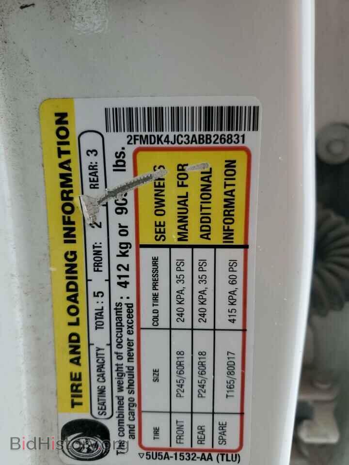 2010 FORD EDGE - VIN: 2FMDK4JC3ABB26831 - Фото 16