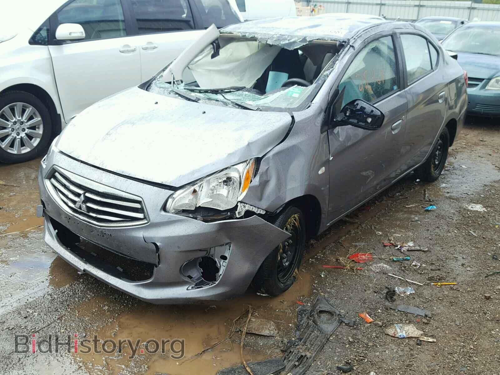 2017 MITSUBISHI MIRAGE - VIN: ML32F3FJ1HHF10689 - Фото 2
