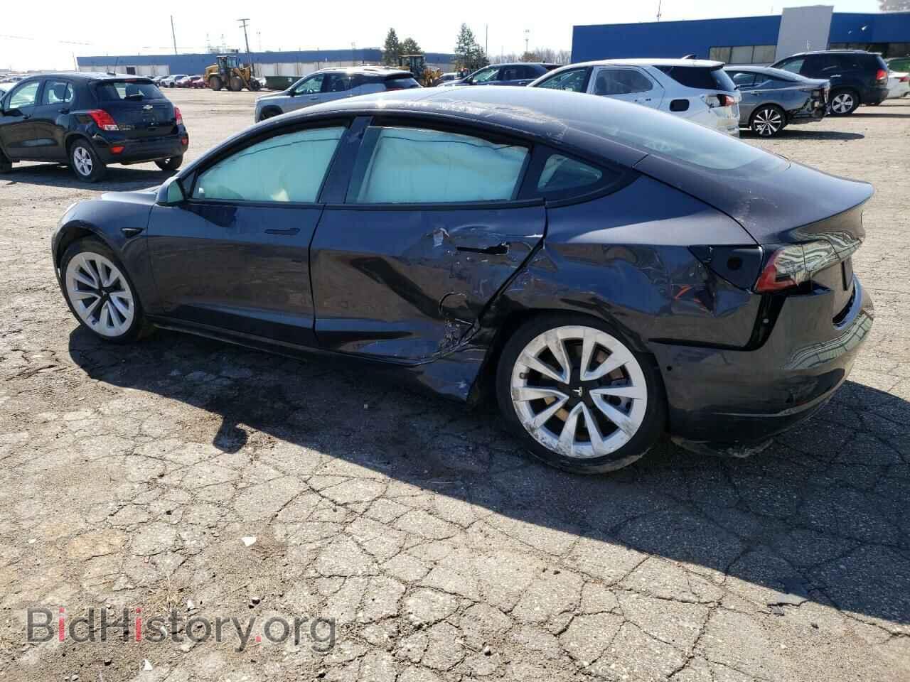 2022 TESLA MODEL 3 - VIN: 5YJ3E1EA5NF372142 - Photo 2