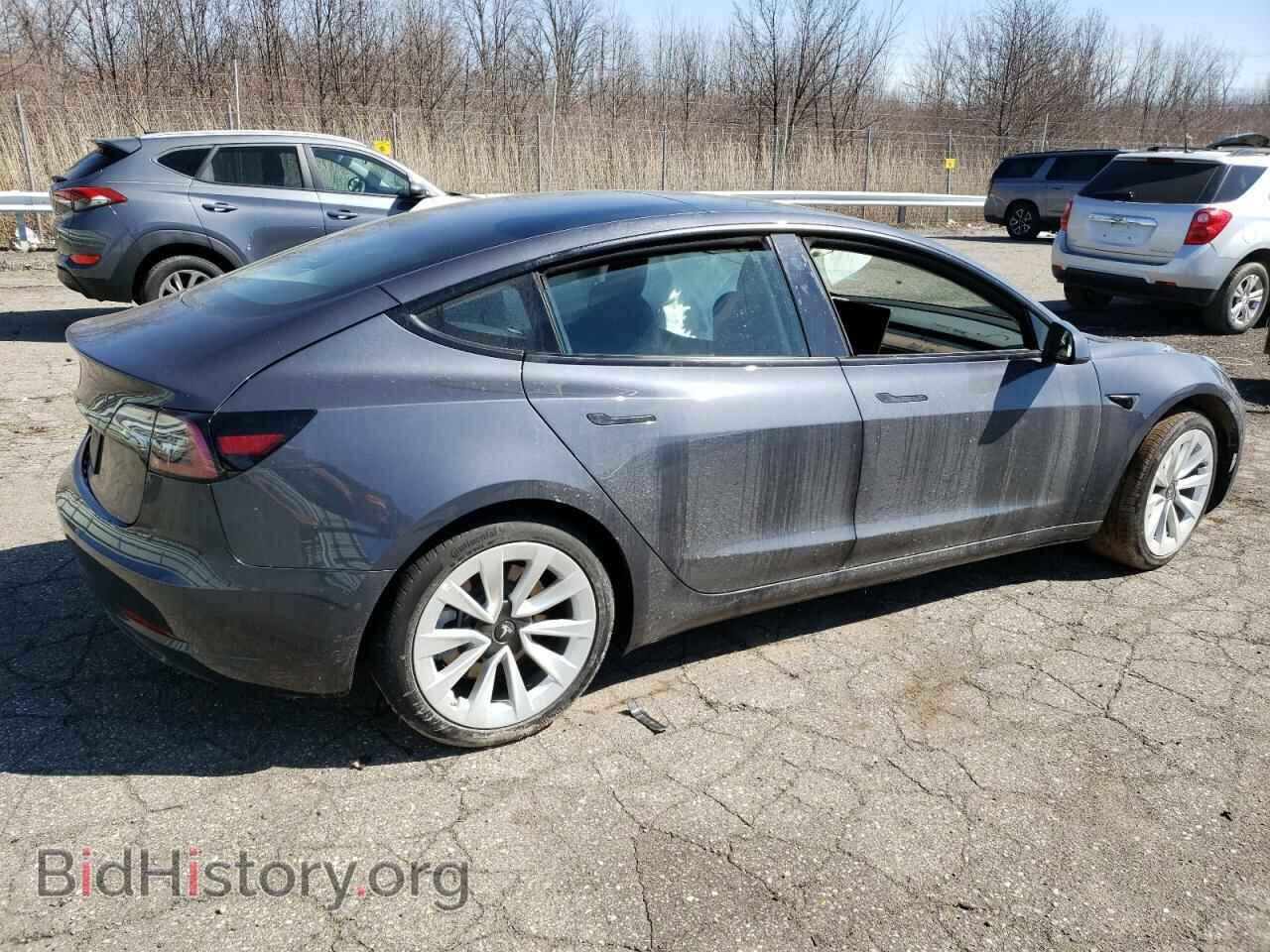 2022 TESLA MODEL 3 - VIN: 5YJ3E1EA5NF372142 - Photo 3